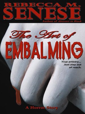 cover image of The Art of Embalming